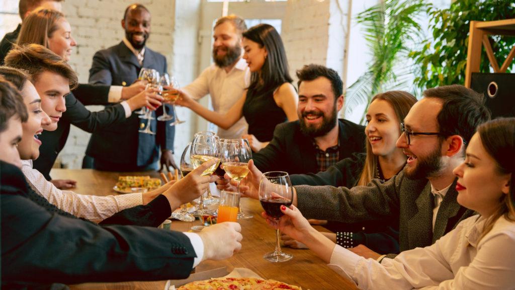 Festa de fim de ano na empresa